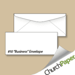 Prism Opaque Envelopes #10 (4 1/8" x 9 1/2") 24/60 Tan Paper