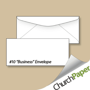 Prism Opaque Envelopes #10 (4 1/8" x 9 1/2") 24/60 Tan Paper