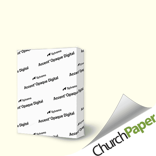 Accent Opaque 8.5 x 11 65 White Cardstock 250 Sheets/Pkg