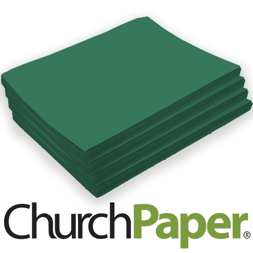TruRay Dark Green Construction Paper (50 Packs Per Case) [103021]