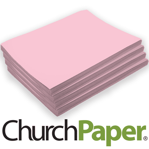 TruRay Pink Construction Paper (25 Packs Per Case) [103044]