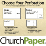 Custom Size - Astroparche Perforated 11 x 17 65 Parchment Cardstock | Textured Aged Paper
