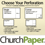 Custom Size - Royal Sundance Fiber Perforated 11 x 17 80 Fleck Cardstock | Textured Cream Paper