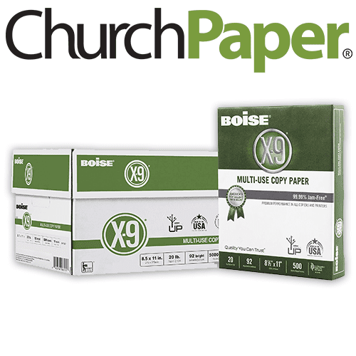 Copier, Printer & Fax Paper Supplies with 250 Sheets Per Ream for