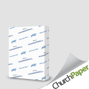 Accent Opaque Perforated 8.5 x 11 28/70 White Paper 500 Sheets/Ream, Multipurpose Copy Paper