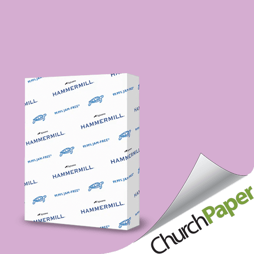 Hammermill Colored Paper, 20 lb Lilac Printer Paper, 11 x 17-1 Ream (500  Sheets) - Made in the USA, Pastel Paper, 102285R