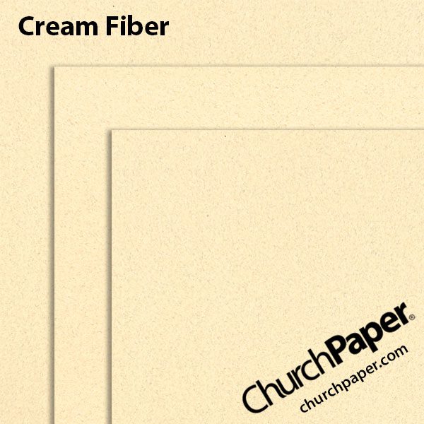 royal-sundance-cream-fiber-paper-swatch-churchpaper Neenah Royal Sundance® Cream Fiber paper and cardstock swatch showing the warm cream color, visible flecks and layered sheet corners from Church Paper.
