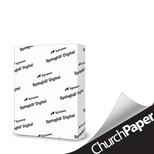 015314R Springhill Index Digital cardstock Paper, 110 lbs, 85 x 14 inch,  Legal Size, White, 250 SheetsPack