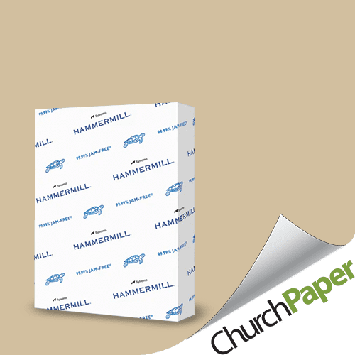  Hammermill Colored Paper, 20 lb Tan Printer Paper