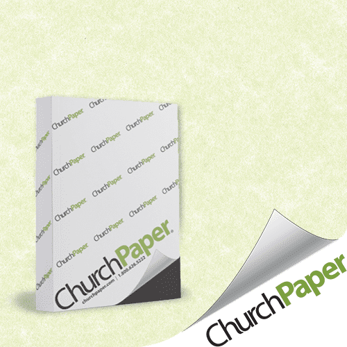 green multicolor copy paper and textured parchment