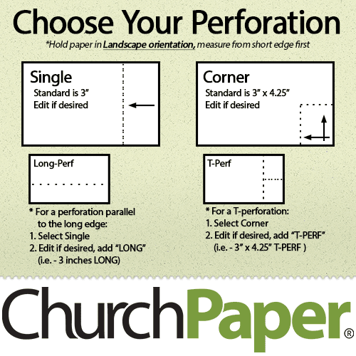 Custom Size - Fiber Perforated 8.5 x 11 28/70 Textured Pear Paper