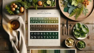 Select a Color Scheme and Typography that Reflect Your Aesthetic | Restaurant Menu Paper
