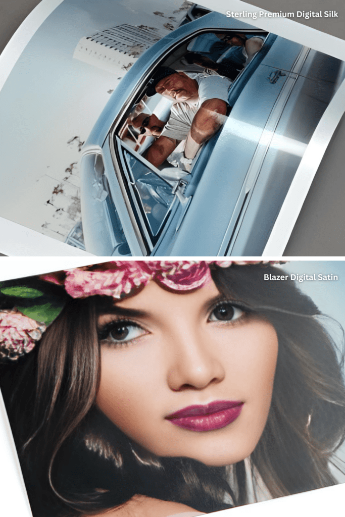 Silk vs Satin Print Comparison