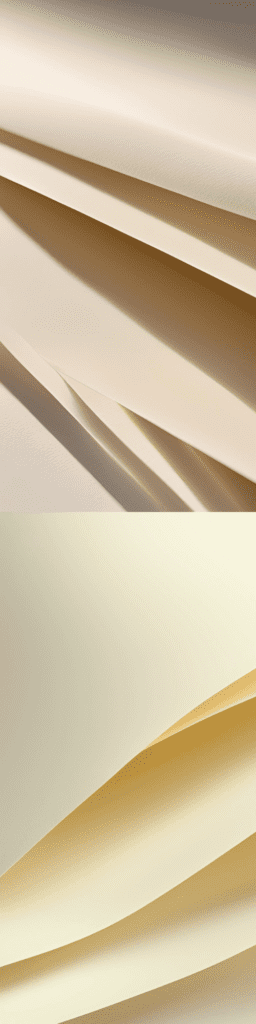 Cream vs Ivory Paper Comparison