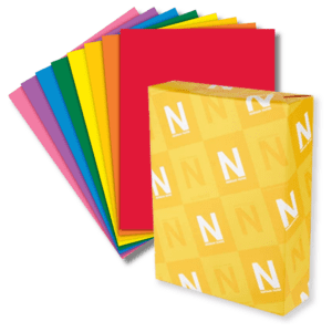 Bold, Bright, and Colorful Menu Paper