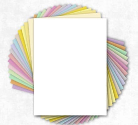 Different options for Church Bulletin Paper